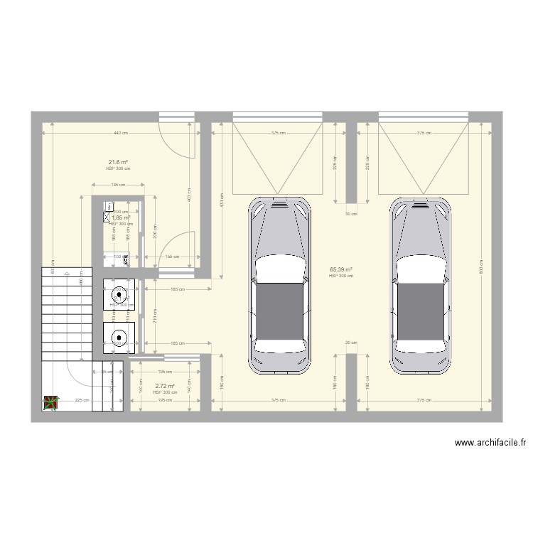 Appart modern v2. Plan de 0 pièce et 0 m2