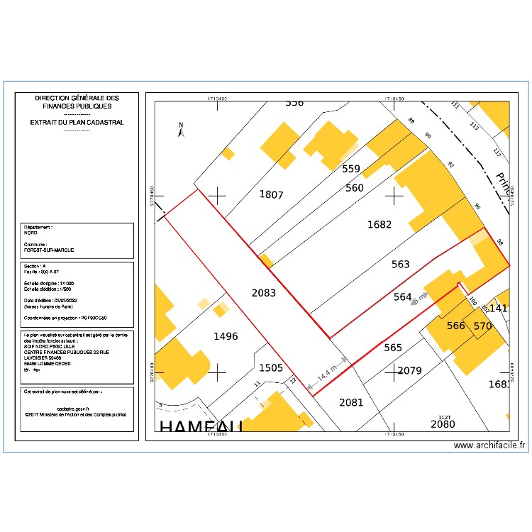 forest. Plan de 0 pièce et 0 m2