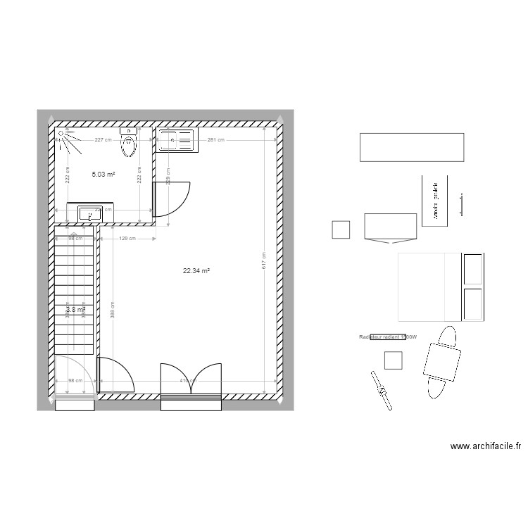 grange 1a. Plan de 0 pièce et 0 m2