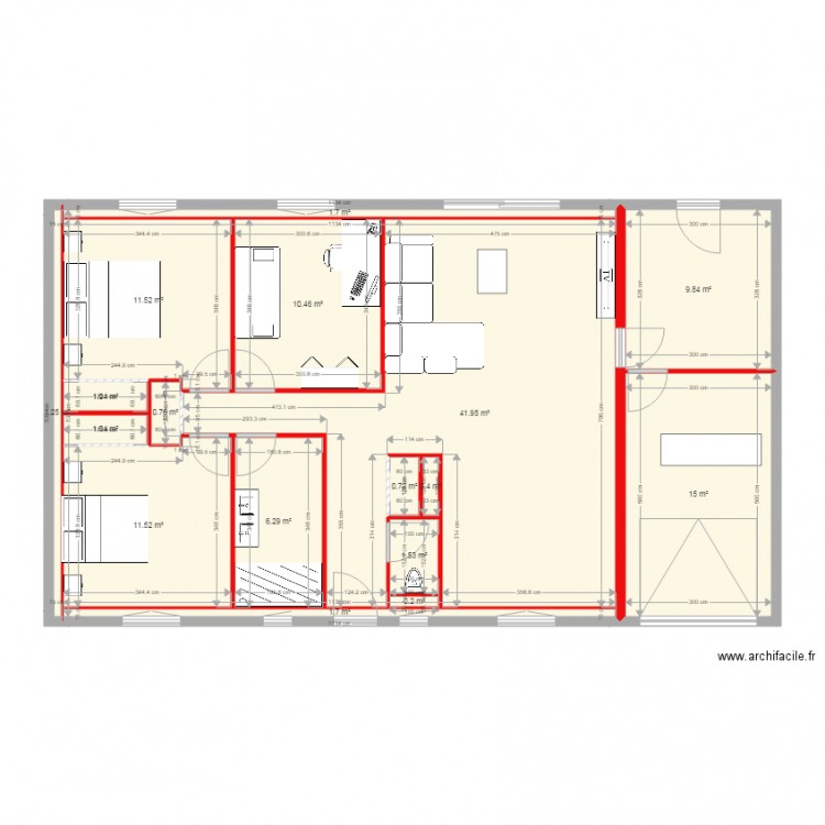 anna nico 2. Plan de 0 pièce et 0 m2