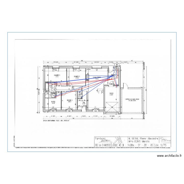 BERAL PLOMBERIE. Plan de 0 pièce et 0 m2