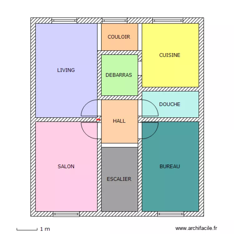 DUPLEX SEJOUR. Plan de DUPLEX SEJOUR. Plan de
