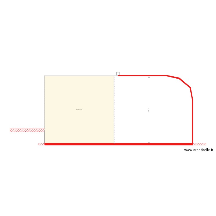 calque maçonnerie. Plan de 0 pièce et 0 m2