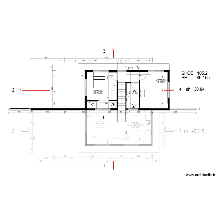 MARE Greta. Plan de 0 pièce et 0 m2