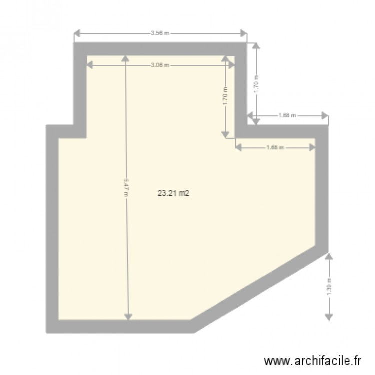 midi. Plan de 0 pièce et 0 m2