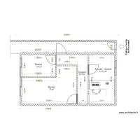 Plan du Rez de Chauss&eacute;e de la police 2