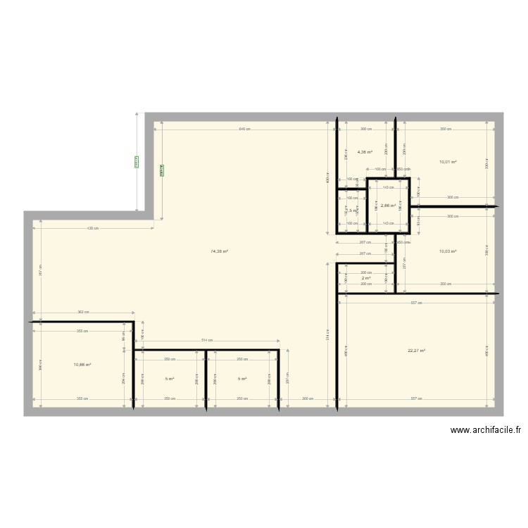 travo. Plan de 0 pièce et 0 m2
