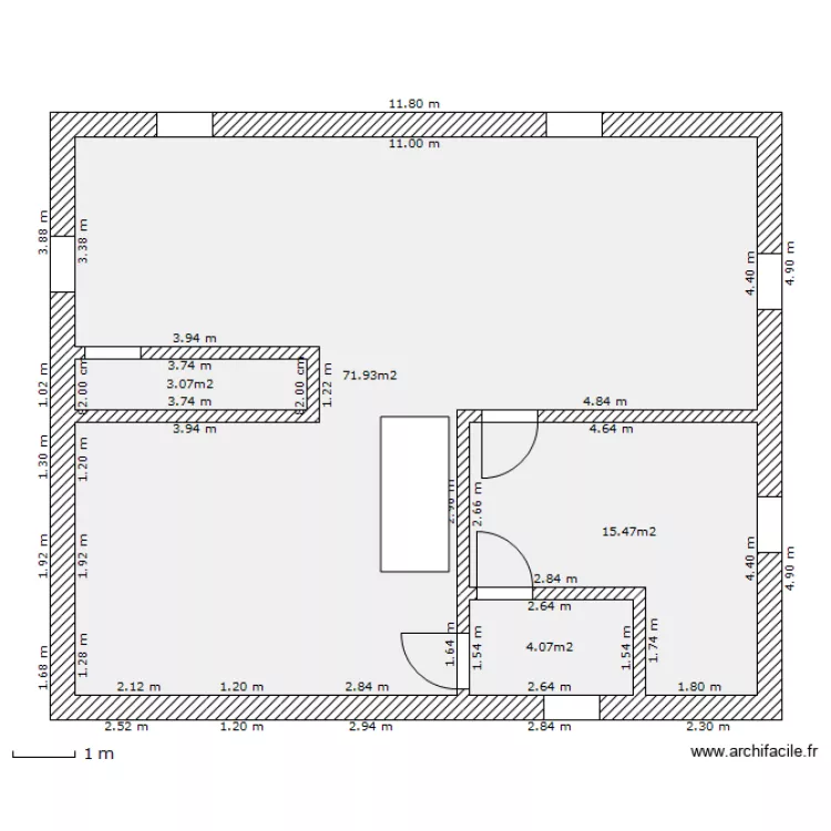 rdc maison 2012. Plan de 