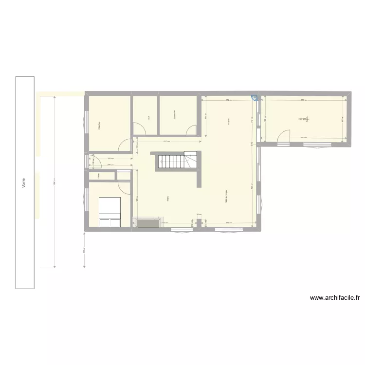 Plan de masse Longueau pour devis. Plan de 
