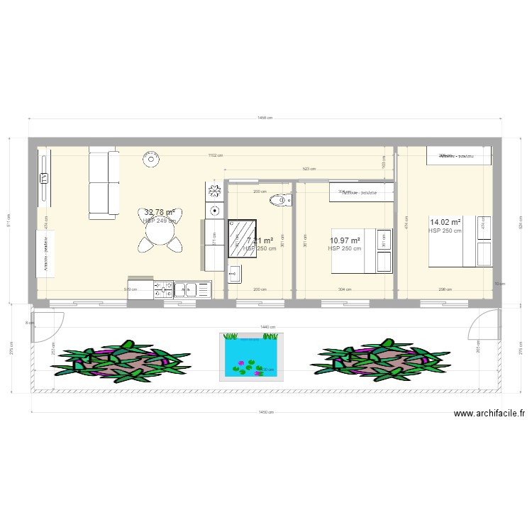 ma maison. Plan de 0 pièce et 0 m2