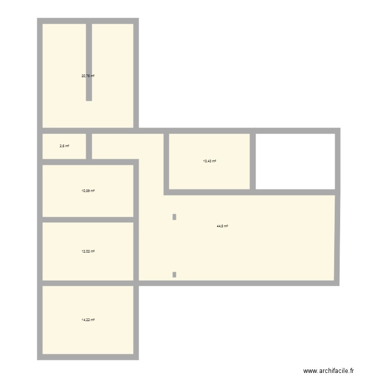 ste1. Plan de 7 pièces et 115 m2