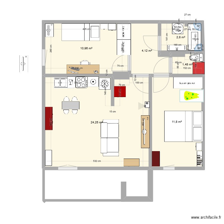 balma 1. Plan de 0 pièce et 0 m2