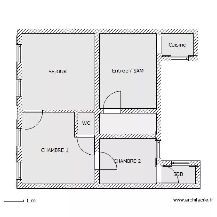 saint simon. Plan de 