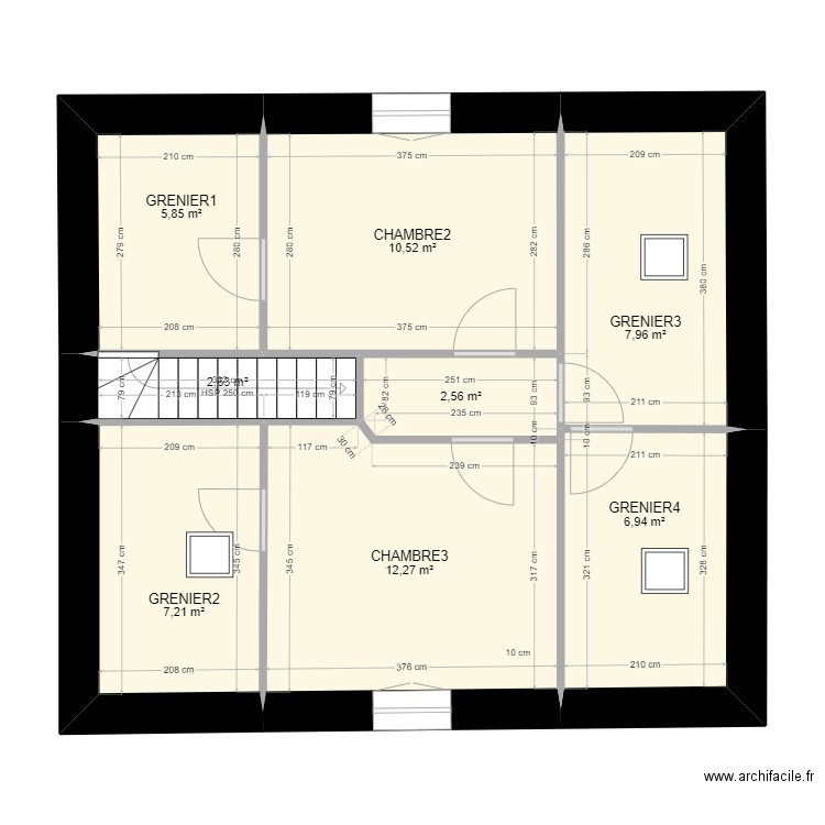 BREGILLE_R1_initial. Plan de 0 pièce et 0 m2
