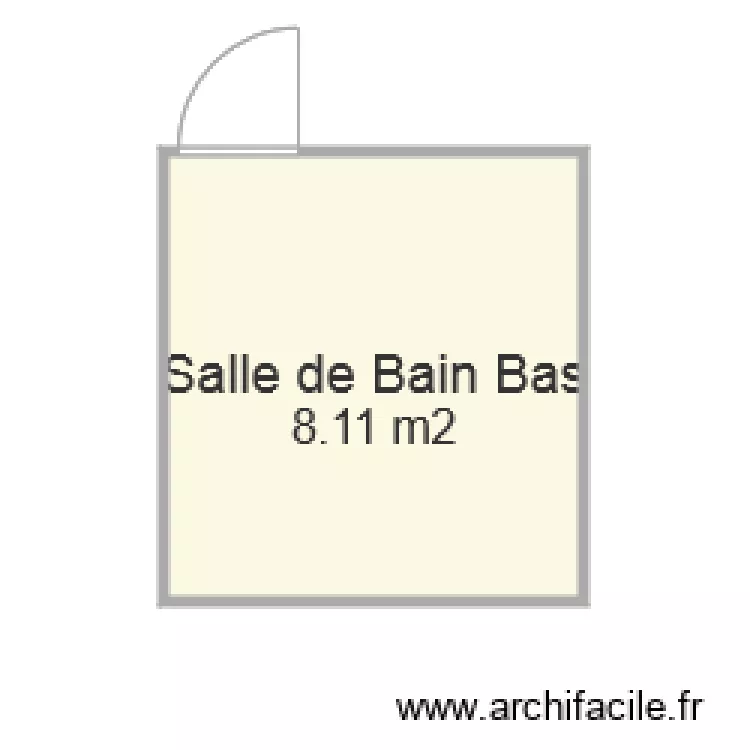 Salle de Bain Bas. Plan de Salle de Bain Bas. Plan de
