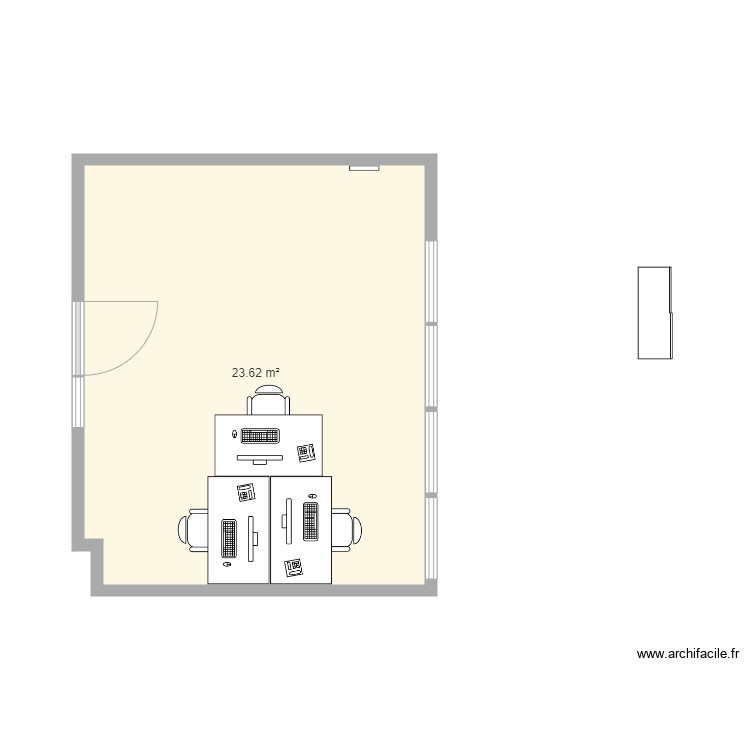 Bureau V4. Plan de 0 pièce et 0 m2