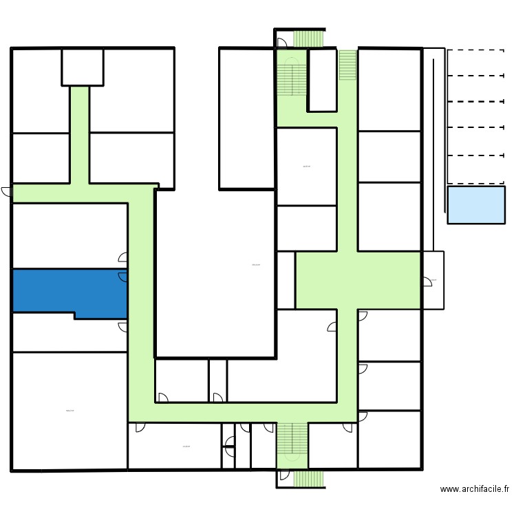 Arles A plan de masse RDC. Plan de 0 pièce et 0 m2