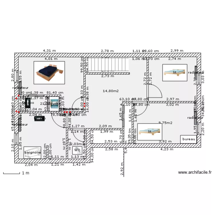 2eme etage . Plan de 2eme etage . Plan de