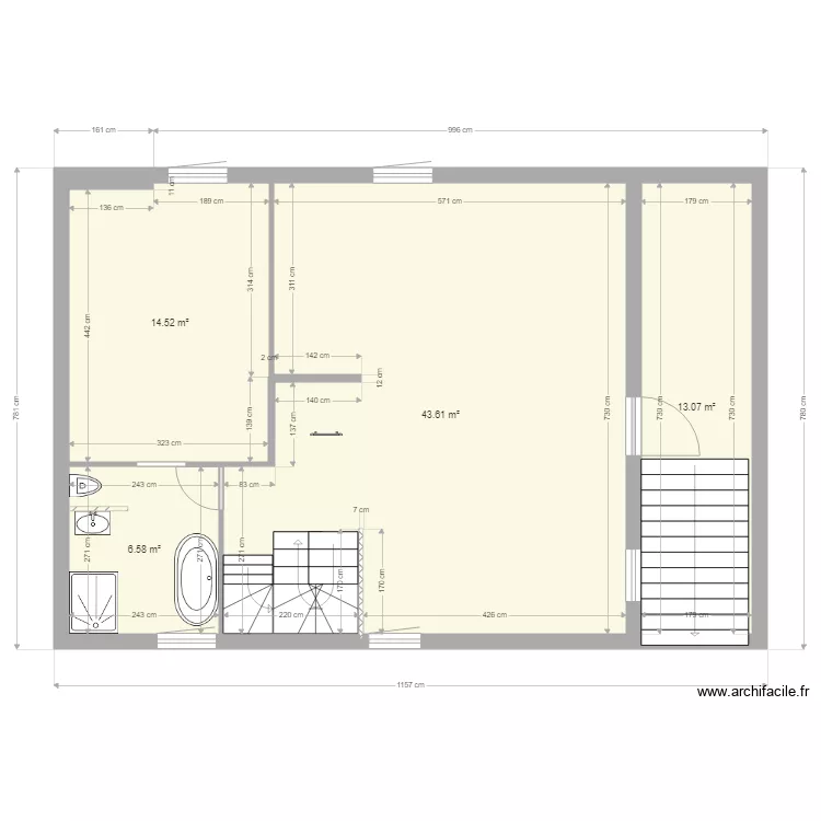 PLAN  15 BIS GM ETAGE. Plan de 