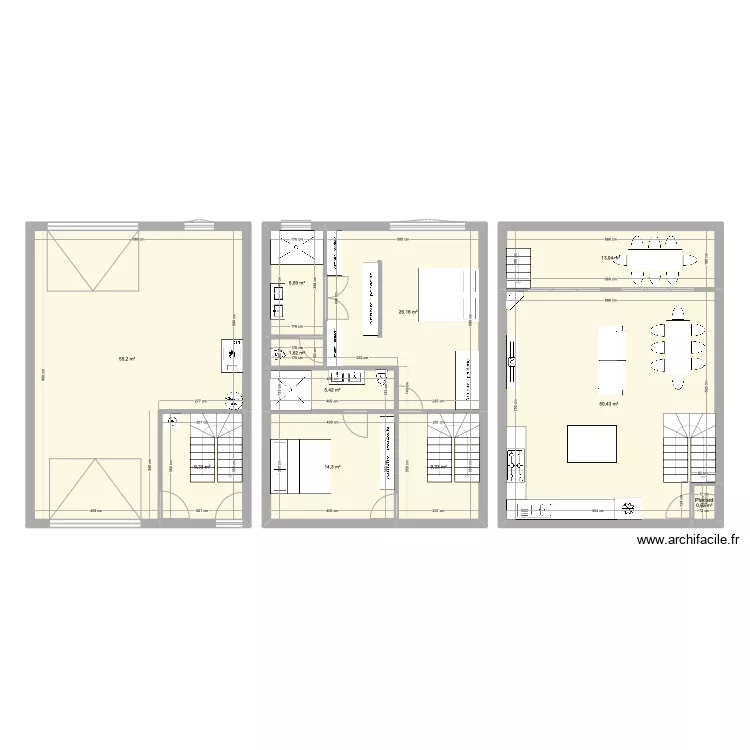 Montreuil - BOOA. Plan de 