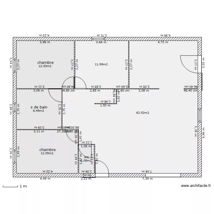 maison2. Plan de 