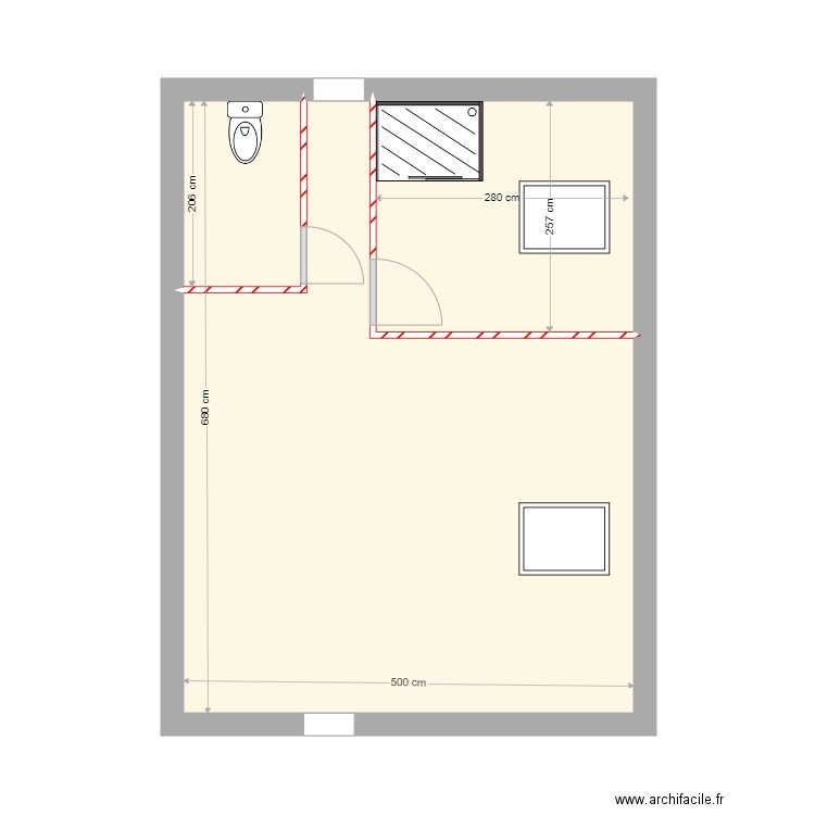 tessier. Plan de 0 pièce et 0 m2