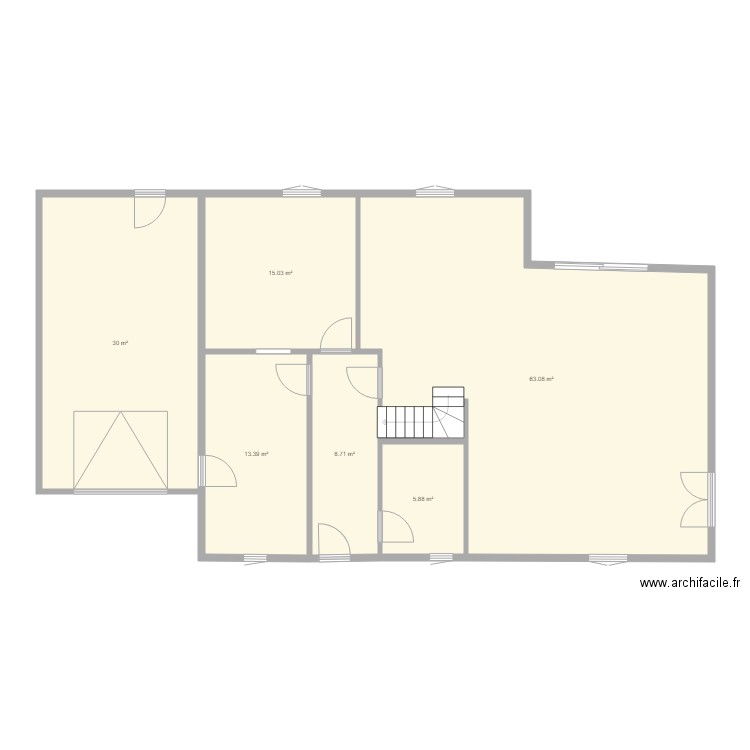 abri. Plan de 0 pièce et 0 m2