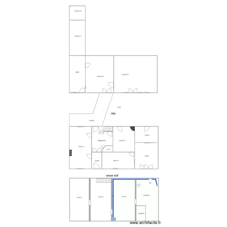 labas rdc ass. Plan de 