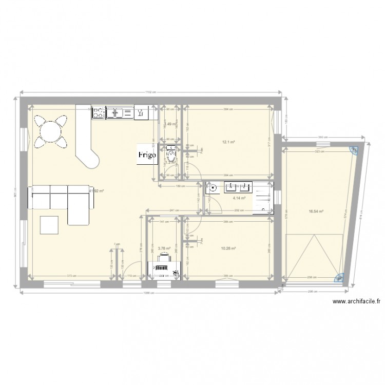 Chaponost. Plan de 0 pièce et 0 m2