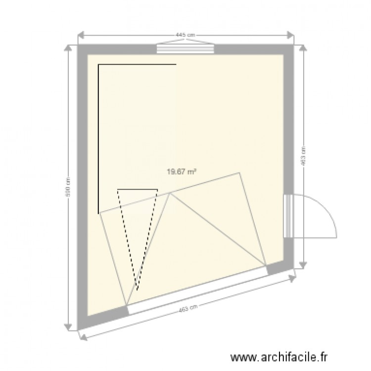 garage 2017 02. Plan de 0 pièce et 0 m2