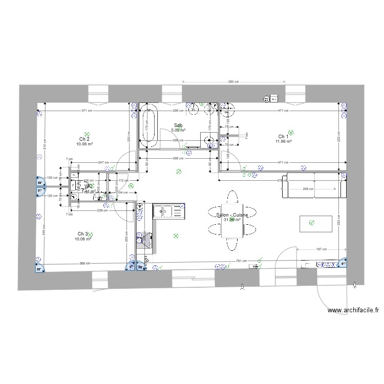 La Marne V7. Plan de 0 pièce et 0 m2