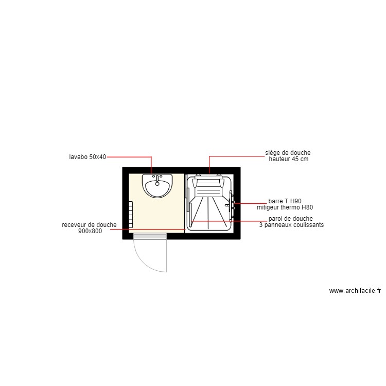 DELLIAUX . Plan de 0 pièce et 0 m2