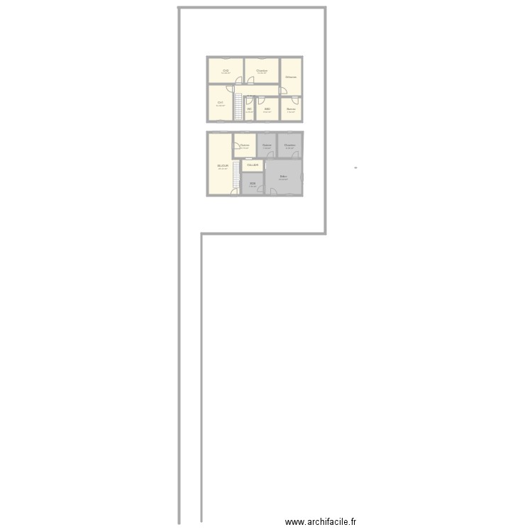 PLAN. Plan de 0 pièce et 0 m2