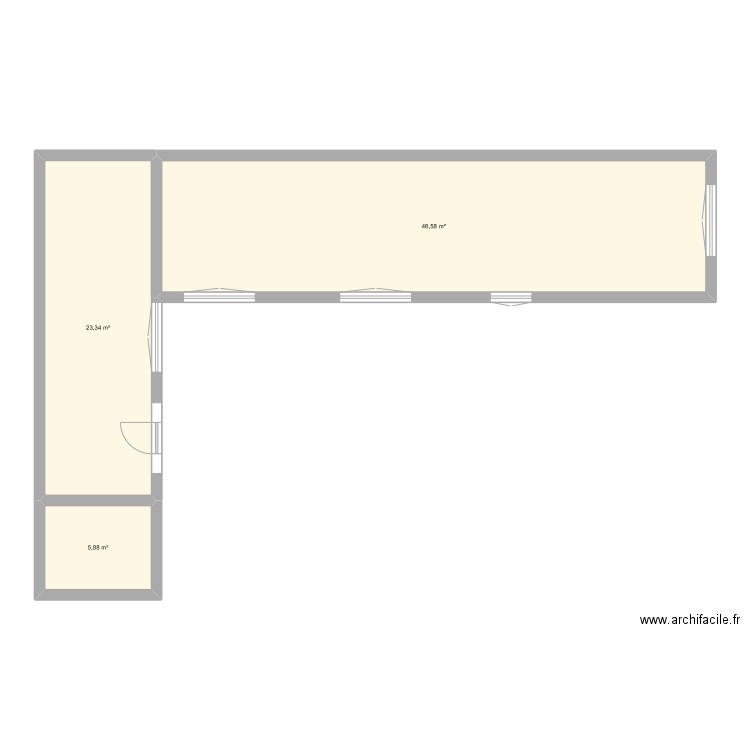 Actuelle maison. Plan de 0 pièce et 0 m2