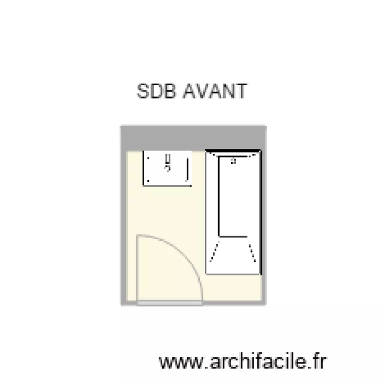 PLAN AV SDB MURGUE. Plan de 