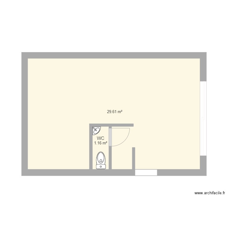 Extension Chambre parentale. Plan de 0 pièce et 0 m2