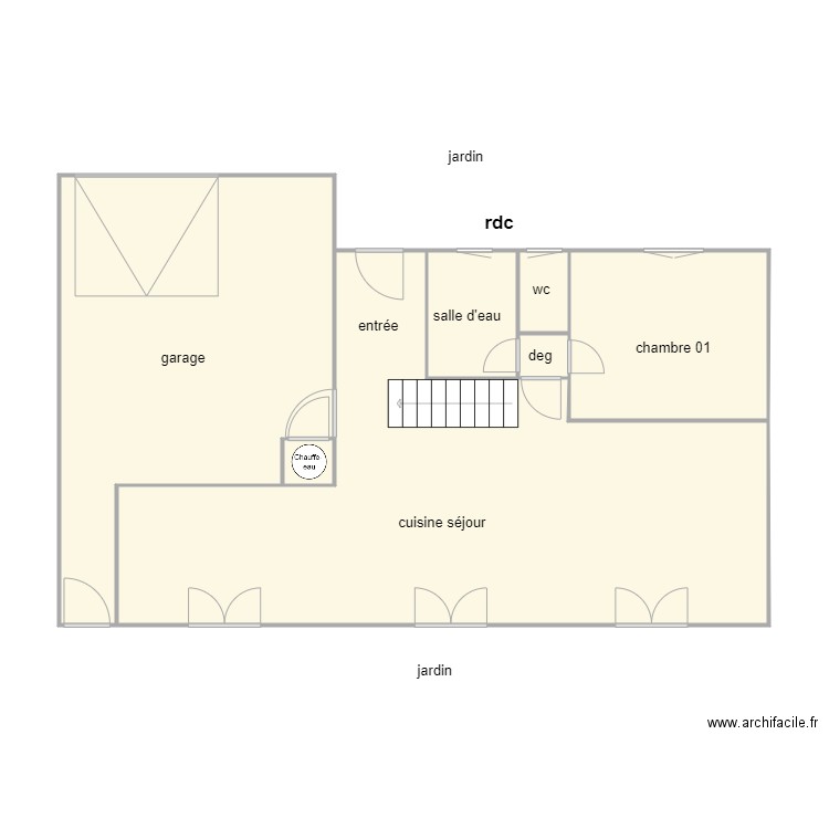 devos vierg. Plan de 0 pièce et 0 m2