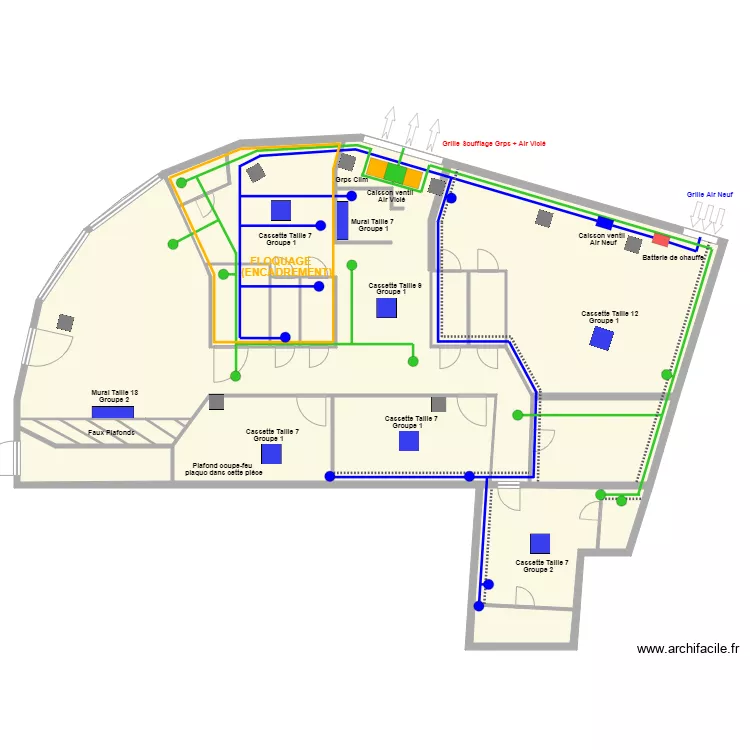 ACCESS ECHO ST DENIS V2. Plan de 
