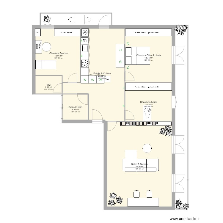 Boubou Family 1. Plan de 0 pièce et 0 m2