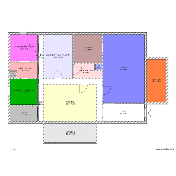 5F-Pavillon-PRUYCKEMAKER. Plan de 