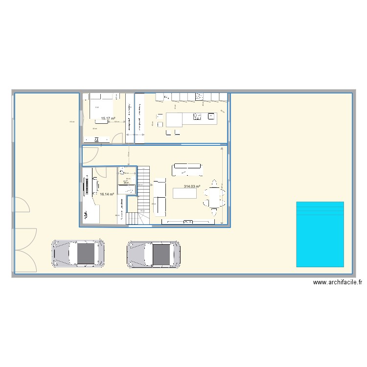 mi casa planta baja  3. Plan de 0 pièce et 0 m2