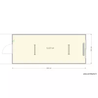 Plan standard 15 m2 Pignon Pignon