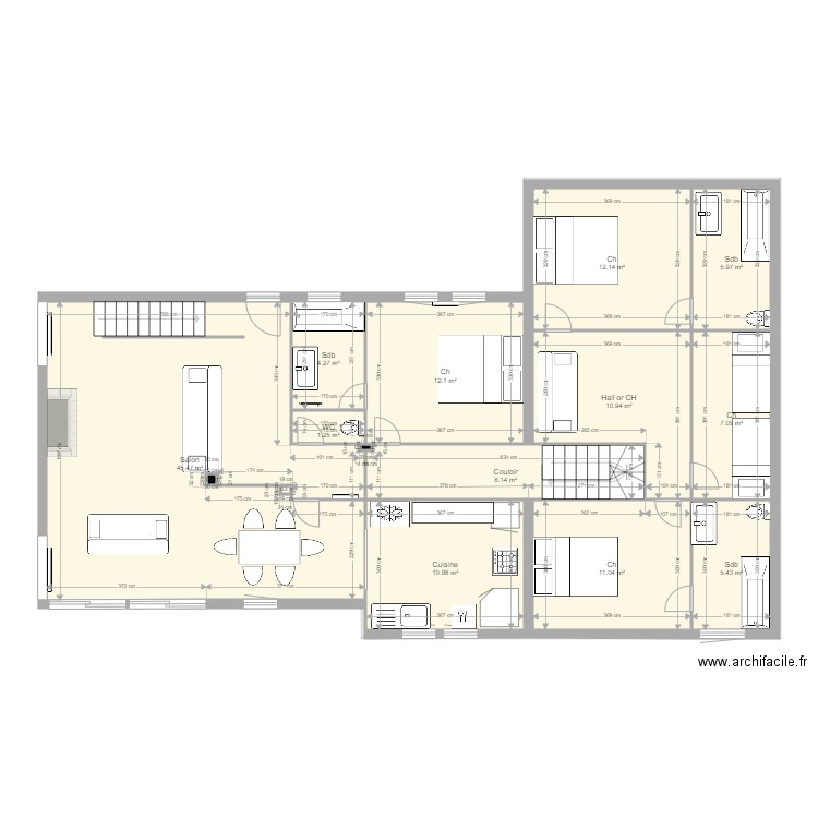 Clusaz Projet8 6X11 Max Demi. Plan de 0 pièce et 0 m2