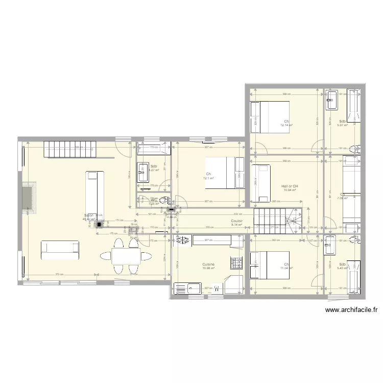 Clusaz Projet8 6X11 Max Demi. Plan de 