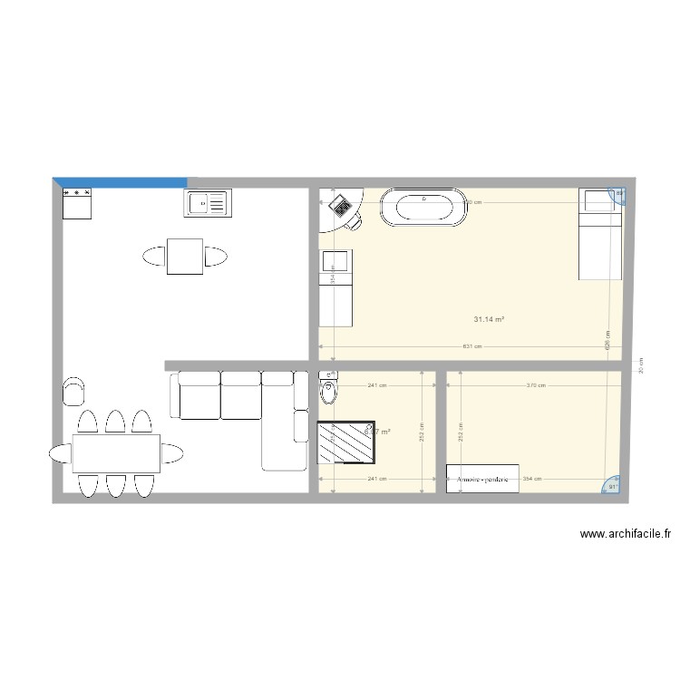 maison de sofia grouine. Plan de 0 pièce et 0 m2