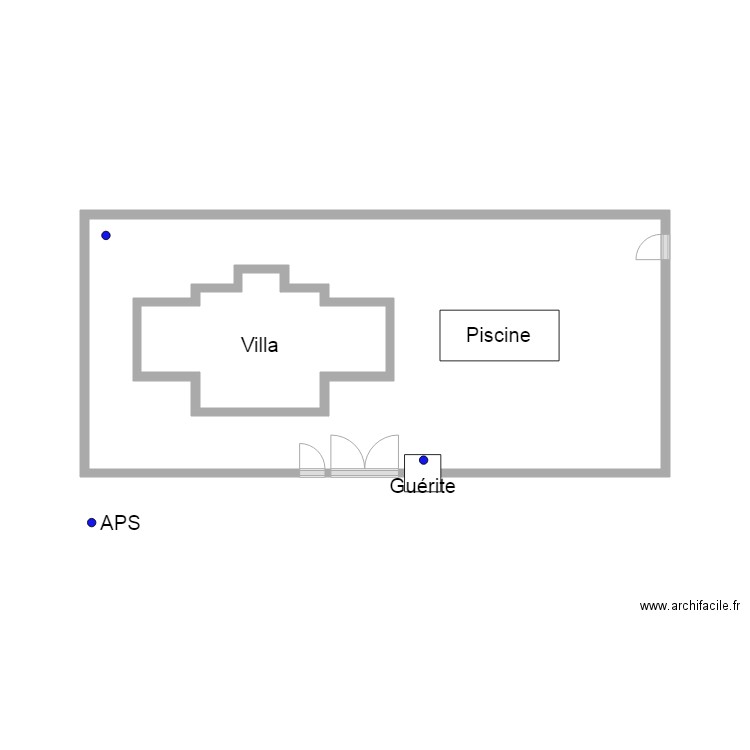 Résidence ambassadeur. Plan de 0 pièce et 0 m2