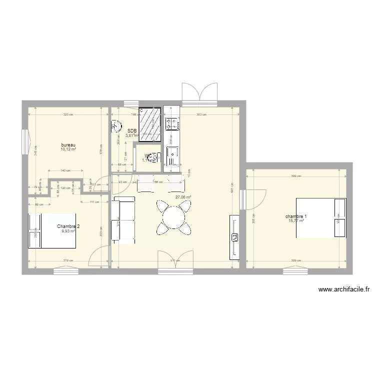 delmaere. Plan de 