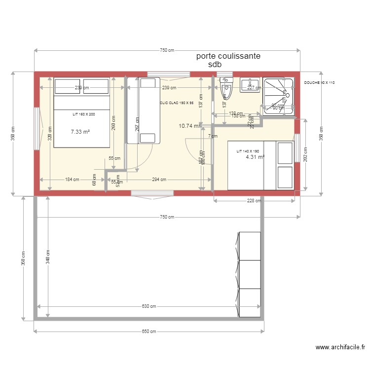 famille DEVINNE. Plan de 0 pièce et 0 m2