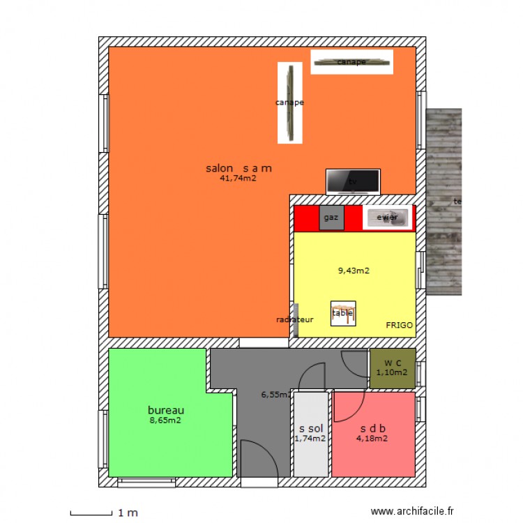 plan. Plan de 0 pièce et 0 m2