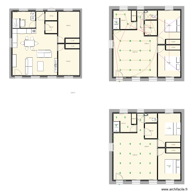 Les bleuets appartement 9. Plan de 0 pièce et 0 m2